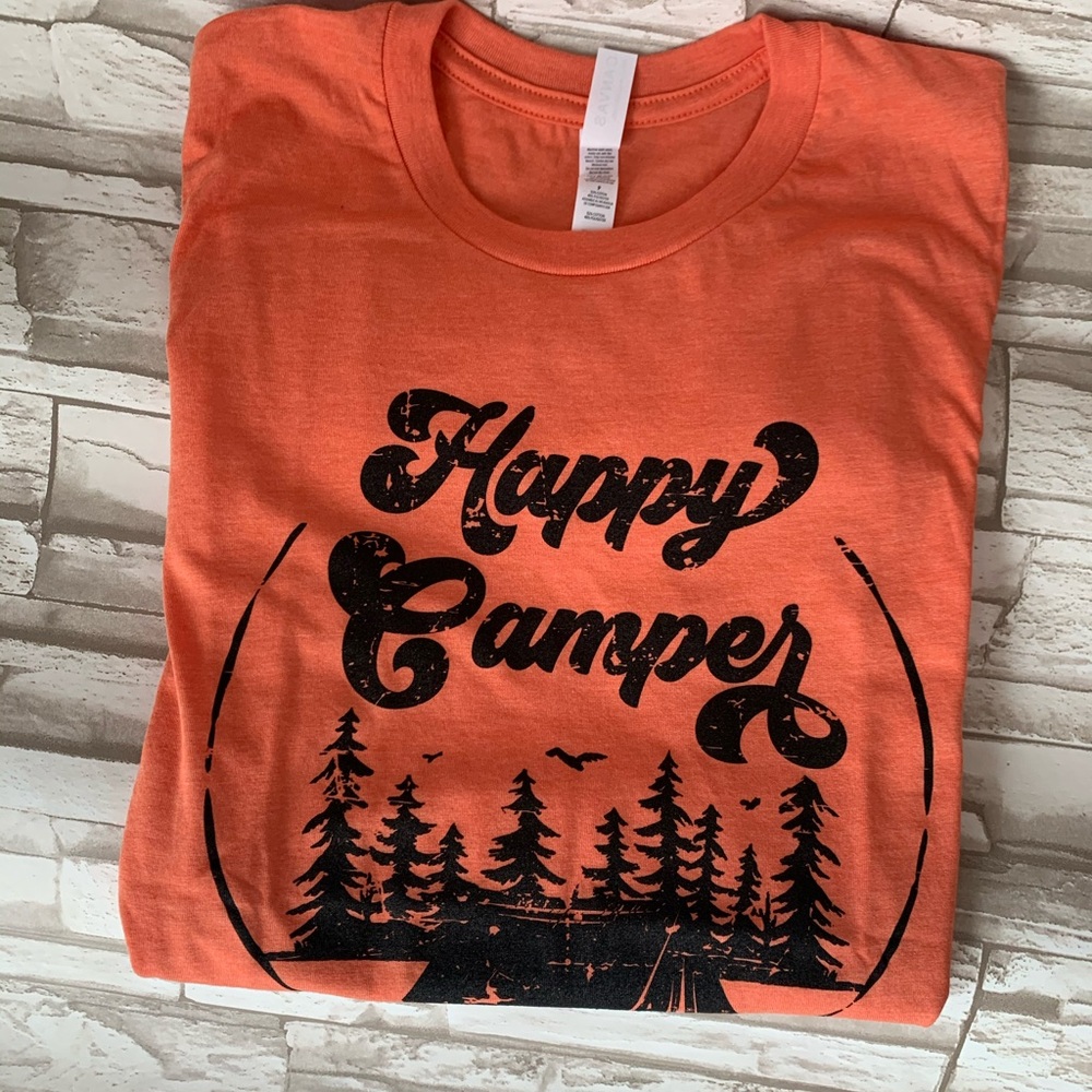 Happy camper tee